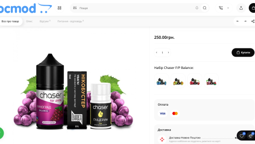 Варианты товаров OpenCart