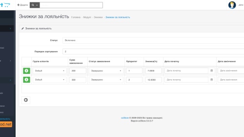 Discounts Pack (category, manufacturers, customers) OpenCart