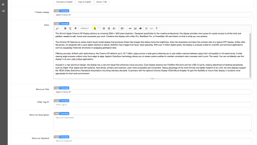 Автоматичний перекладач Google Translate API для OpenCart