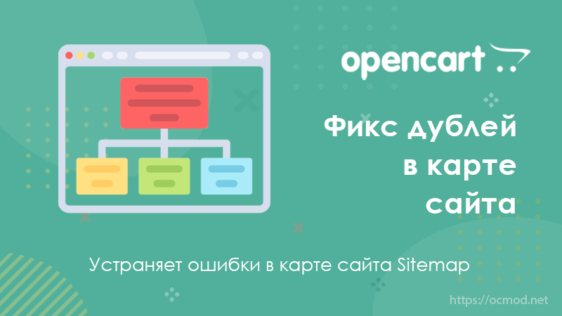 Фикс дублей в Sitemap OpenCart